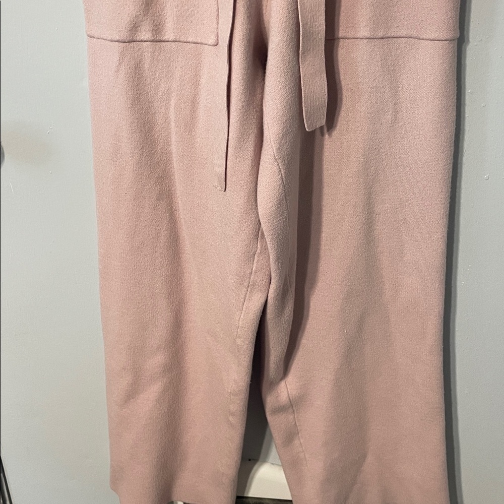 JustFab Blush Long Sleeve Button-Down romper - Picture 2 of 8
